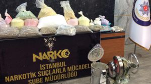 Başakşehir’de ayakkabı imalathanesine uyuşturucu baskını!