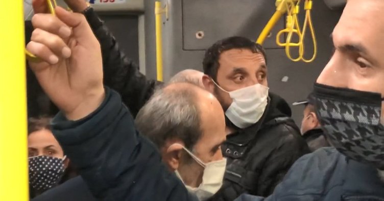 Otobüste fazla yolcu tartışması karakolda bitti
