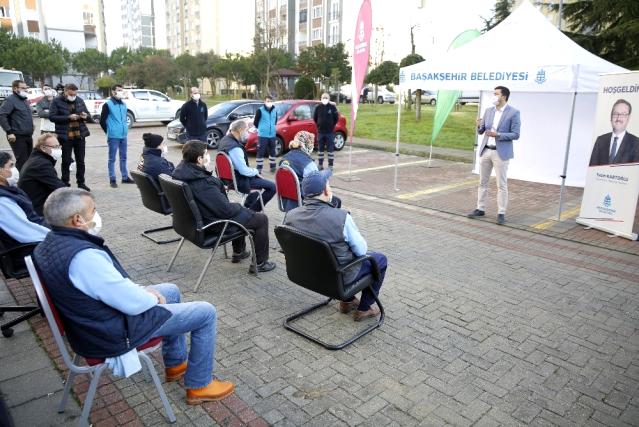Başakşehir’de Covid-19’a karşı hijyen seferberliği