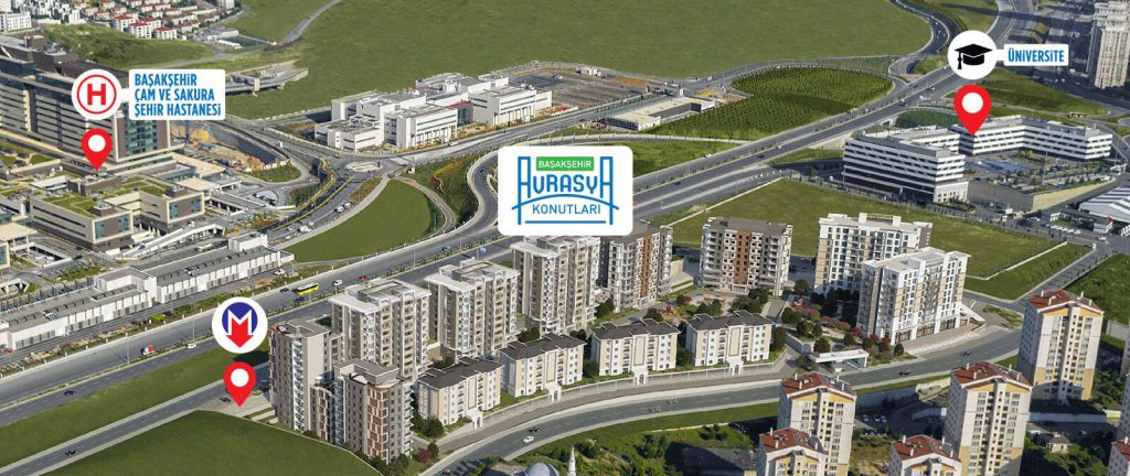 Başakşehir Avrasya Konutları Projesi