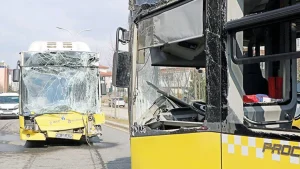 Kafa kafaya çarpıştılar
